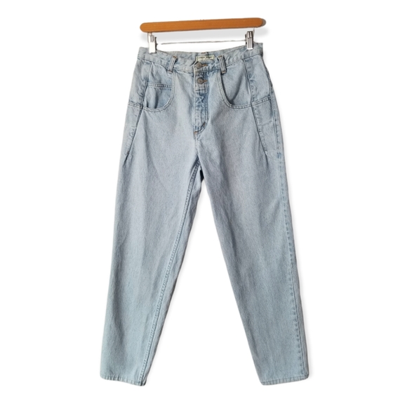 Vintage Denim - Vintage 80s 90s Guess Jeans, High Waist, Relaxed Fit, Tapered Unisex 30 x 31